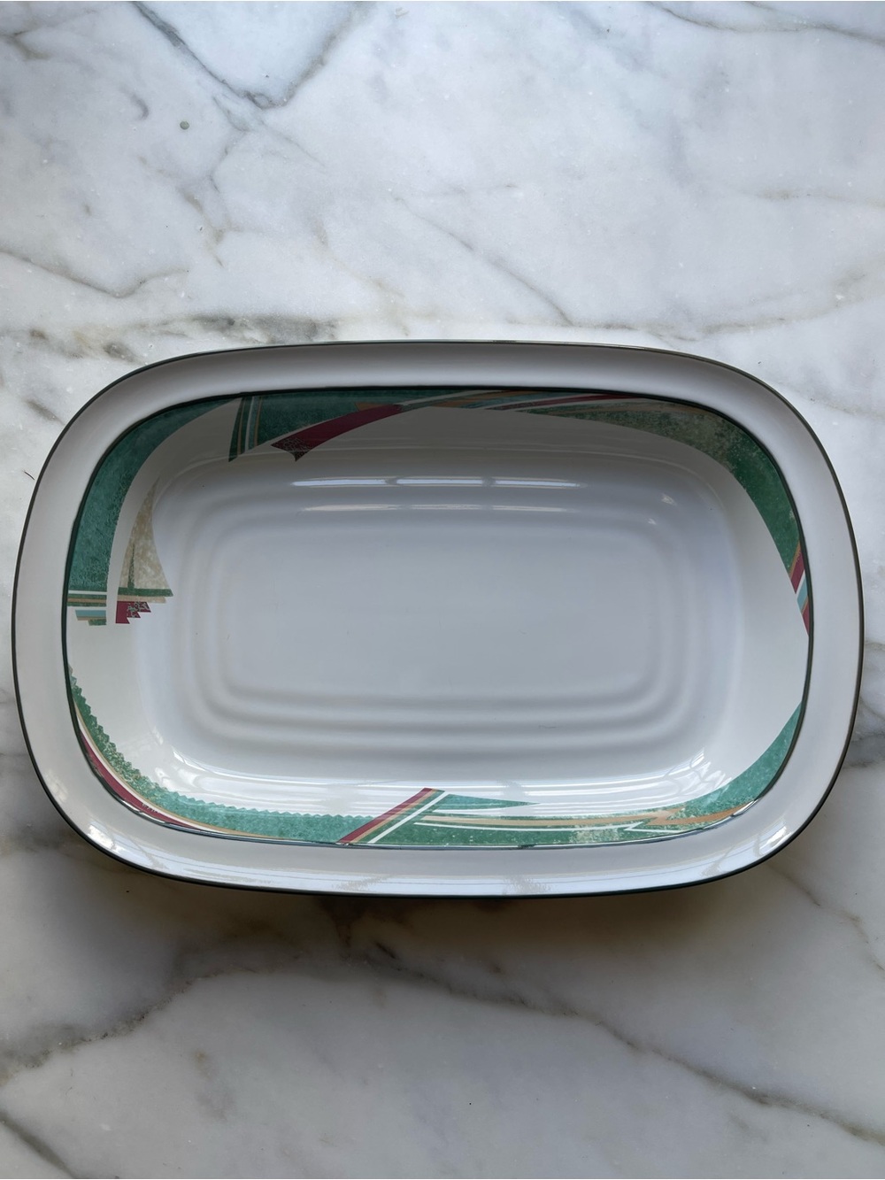 Noritake Stoneware 'New West' 14" Rectangular Baker